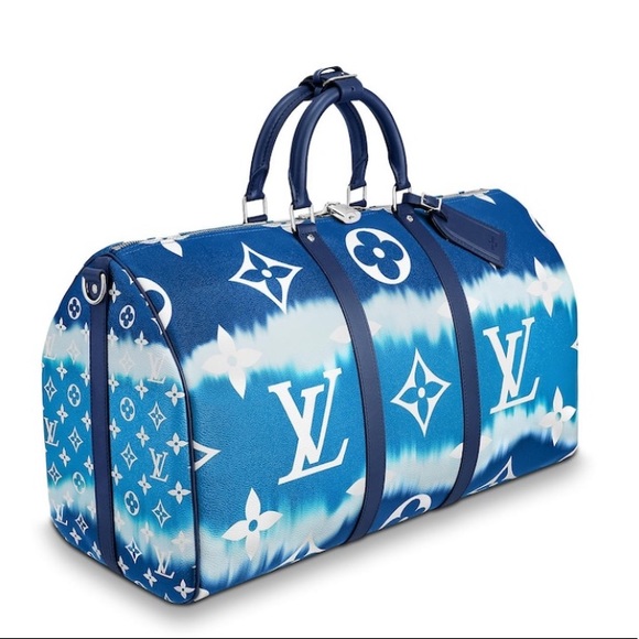 NEW Louis Vuitton M45117 ESCALE KEEPALL BANDOULIÈRE 50 - Picture 4 of 12